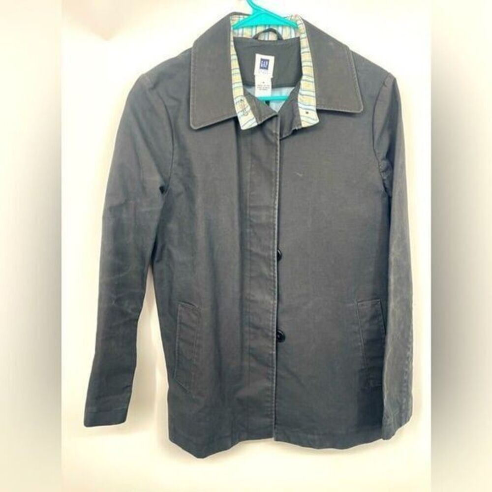Gap size Medium charcoal black jacket